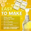 Zero Sugar - Banana Cream Electrolytes Powder - Refreshing Hydration - Caffeine Free Energy with All Natural Ingredients - Vegan Keto & Paleo - Sugar Free Electrolytes Powder Drink Mix - 150 Servings view 4