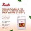 Fanale Premium Flavoring Concentrated Syrup for Bubble Tea | Tiger Style Brown Sugar Syrup | for Boba Tea, Smoothies, Slushes, Desserts | SRP241-CS view 3