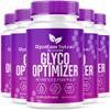 (5 Pack) GlycoEase Glyco Optimizer - Official GlycoEase Pills Natural Supplement Support, Glycoease Premium Naturals Capsules, Glycoeas Advanced Formula Reviews, 300 Capsules for 5 Months view 1