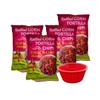 KING BUY BOX a cup 1 PCS Bundled with Rolled Corn Tortilla, Chili Lime Flavor, Gluten Free, Net Wt, 9 Ounces (250g), 4 PACK. compatible with Trader Joe's view 1