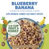 Cheerios Veggie Blends Breakfast Cereal, Blueberry Banana, Made with Fruits and Veggies, 10.6 oz view 3