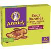 Annie's Sour Bunnies Fruit Flavored Snacks, Cherry, Lemon & Orange Flavors, Made With Organic Fruit Juice, 7 oz view 1