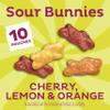 Annie's Sour Bunnies Fruit Flavored Snacks, Cherry, Lemon & Orange Flavors, Made With Organic Fruit Juice, 7 oz view 3