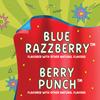Fruit Roll-Ups Sour Fruit Flavored Snacks, Blue Razzberry & Berry Punch Flavors, Variety Pack 5 oz (10 Count) view 2