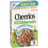 Cheerios Veggie Blends Breakfast Cereal, Blueberry Banana Flavored, Made with Fruits and Veggies, Family Size, 18 oz view 1