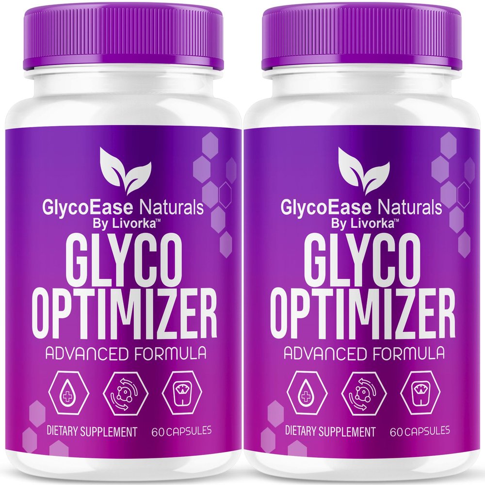 (2 Pack) GlycoEase Glyco Optimizer - Official GlycoEase Pills Natural Supplement Support, Glycoease Premium Naturals Capsules, Glycoeas Advanced Formula Reviews, 120 Capsules for 2 Months