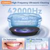 Ultrasonic Retainer Cleaner, 45kHz Dental Cleaning Pod for Dentures, Aligners, Night Guards & Jewelry, 150ML Denture Cleaner 2 Timed Modes & Travel Design (Black, 130ML Ultrasonic Machine) view 3