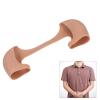 Jiawu Silicone Shoulder Pads for Men and Women, Reusable One Piece Shoulder Pad, Anti Slip Shoulder Enhancer for Narrow Shoulders, Slip Shoulders, Invisible Fake Shoulder (L) view 4