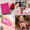 30 Sheets Pink Tissue Paper for Gift Bags, Assorted Pink Tissue Paper Wrap Bulk for Decoration Weddings Birthday DIY Project Valentine's Day Christmas Wrapping Crafts Decor, 14 X 20 Inches view 3