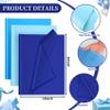 30 Sheets Blue Tissue Paper for Gift Bags, Assorted Blue Tissue Paper Wrap Bulk for Decoration Weddings Birthday DIY Project Christmas Independence Day Wrapping Crafts Decor, 14 X 20 Inches view 2