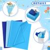 30 Sheets Blue Tissue Paper for Gift Bags, Assorted Blue Tissue Paper Wrap Bulk for Decoration Weddings Birthday DIY Project Christmas Independence Day Wrapping Crafts Decor, 14 X 20 Inches view 4