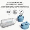 22 Oz Shaker Bottle for Protein Mixes, BPA Free Protein Shaker Bottle, Shaker Cup for Protein Shakes, Whey Powder Smoothie Cup for Preworkout Blender Bottle, Gym Accessories for Women & Men view 3