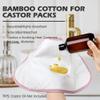 Castor Oil Pack Wrap with Organic Cotton Flannel, Reusable Castor Oil Packs for Stomach, Castor Oil Pack for Liver Detox, Castor Oil Pack Kit PurpleCastor Oil Not Include) view 4