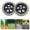 2Pcs 12 Inch Wheelchair Rear Wheel, Inflatable Rear Wheel, Transport Chair Replacement Parts, Easy to Install view 4
