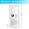 KiaoTime Bathroom White Noise Machine for Privacy - Bathroom Noise Blocker - Toilet Restroom Sound Machine of Running Water with Birds Chirping Songs for Privacy view 2