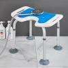 Shower Stool for Elderly Bath Shower Seats for Adult DisabledShower Stools to Sit On in ShowerHeight Adjustable Non-Slip Aid Bath Shower Chairs Aluminium Perching Stool (Size : Standard Model) view 2