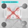 Shower Stool for Elderly Bath Shower Seats for Adult DisabledShower Stools to Sit On in ShowerHeight Adjustable Non-Slip Aid Bath Shower Chairs Aluminium Perching Stool (Size : Standard Model) view 4