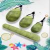 KAKAYE Natural Jade Massage Yoni Egg Balls Massage Ball Women Jade Yoni Wand Kegel Exerciser Drilled Tightening(M) view 2