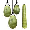 KAKAYE Natural Jade Massage Yoni Egg Balls Massage Ball Women Jade Yoni Wand Kegel Exerciser Drilled Tightening(M) view 3