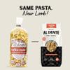 Al Dente Protein Pasta Roasted Garlic Fettuccine  30g High Protein in 3.5oz Serving, Lower Carb. Cage-Free Eggs & Semolina. (Previously Carba-Nada, Packaging May Vary) - 10oz Bags (Pack of 4) view 3