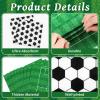 120pcs Soccer Napkins Soccer Party Decorations Soccer Ball Square Grass Sport Theme Disposable Paper Napkins Table Decor for Wold Cup Birthday Party Supplies view 3