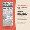 Al Dente Protein Pasta Egg Fettuccine  30g High Protein in 3.5oz Serving, Lower Carb, High Fiber. Cage-Free Eggs & Semolina. (Previously Carba-Nada, Packaging May Vary) - 10oz Bags (Pack of 4) view 2