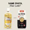 Al Dente Protein Pasta Egg Fettuccine  30g High Protein in 3.5oz Serving, Lower Carb, High Fiber. Cage-Free Eggs & Semolina. (Previously Carba-Nada, Packaging May Vary) - 10oz Bags (Pack of 4) view 4