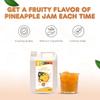 Fanale Premium Flavoring Jam for Bubble Tea | Golden Pineapple Jam | for Boba Tea, Smoothie Paste, Slushes, Desserts | JAM010 view 4