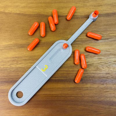 PACnCAP Single Capsule Scoop - Size 5 - A Tool for Weighing and Filling Capsules (Filling Tool for Empty Pill Capsules Filler, Capsules Size # 000 00 0 1 2 3 4 5 (5 Capsule Size), Various