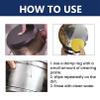HEALT Stainless Steel Cleaning Paste, Powerful Cookware Rust Removal Cleaning Paste, Kitchen Stainless Steel Polishing Wax, Decontamination Paste for Cleaning the Bottom of the Pot (1PC) view 2