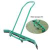 Floor Squeegee, Heavy Duty Curved Squeegee Broom with Rubber Blade & 2 Wheels, Aluminium Floor Scrubber for Garage, Concrete, Deck, Bathroom Tile, Shower Glass, Pool, Garage view 4
