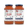 Carbone Classic Vodka Pasta Sauce | World Famous Signature Recipe | Slow-Cooked with 100% Italian Tomatoes | Vegetarian, Gluten Free, Low Carb, Keto Pasta Sauce, 24 Fl Oz (Pack of 2) view 1