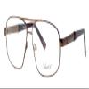 Calabria Enhance 3996 Pilot Metal Reading Glasses +4.00 Coffee Brown Men Designer Trendy Computer Readers Durable Eyeglasses view 1