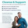 Respiratory Lung Health Supplement - Invigorating Lung Support Supplement Helps Support Clear Airways Mucus Removal and Seasonal or Year Round Detox - Vegan Herbal Non-GMO Formula (4 Months Supply) view 2