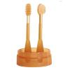 Osdhezcn Silicone Baby Toothbrushes Set Toddlers First Toothbrush Infant Tongue Cleaner Anti-Slip Teeth Massaging Brush for 0-18M Training Teething view 1