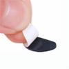 1mm Ultra-Thin / 19mm Long Length - Anti-Slip Adhesive Contoured Silicone Eyeglass Nose Pads with Super Sticky Backing for Glasses, Sunglasses, and Eye Wear - 20 Pair (10 Clear, 10 Black) view 4
