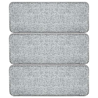 Healvian 3pcs Microfiber Mop Pads Refill for Efficient Floor Cleaning Compatible Multiple Mop Models Quick-Dry Machine Washable for Hardwood and Tile