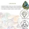 Erliway 2-3'' Labradorite Raw Crystals, Natural Rough Crystals and Healing Stones, Crystal Rocks and Gemstones for Tumbling Cabbing Fountain Rocks Decoration Wire Wrapping Reiki (0.15-0.22lb) view 3