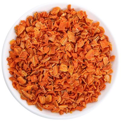 500g Dried carrots (17.63oz.) Dehydrated diced carrots and dried vegetables Air-dried vegetable soup Camping trip