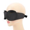 3D Sleep Eye Patch Blindfold, 3D Contoured Cup Concave Molded Side Light Soft Eye Cover Zero Eye Pressure Contoured Night Blindfold, Breathable and Soft Eye Cover for Nap Travel view 3