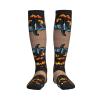 DRTGEDS Halloween Bat Pumpkin Compression Socks For Women&Men 20-30mmhg Best For Circulation,Pregnancy,Nurse,Running,Travel view 3