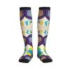 DRTGEDS Left And Right Brain Advantage Compression Socks For Women&Men 20-30mmhg Best For Circulation,Pregnancy,Nurse,Running,Travel view 2