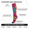 DRTGEDS Rainbow Stars Compression Socks For Women&Men 20-30mmhg Best For Circulation,Pregnancy,Nurse,Running,Travel view 4