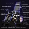 Electric Wheelchair Folding and Lightweight Portable Powerchair Heavy Duty Powerful Dual Motor Compact Mobility Aid Wheel Chair with Headrest Suitable for Elderly and Disabled (Color : A) view 3
