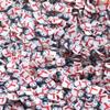 10gram Snowmen Polymer Clay Slices 7mm, Christmas Snowmen Polymer Clay Sprinkle, Snowmen Sprinkles, Nail Art Faux Craft, DIY Crafts view 1