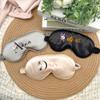 Custom Eye Mask,Personalized Sleep Mask,Custom Satin Eye Mask,Party Gift,Bridesmaid Eye Mask,Bridesmaid Gift,Customized Gift for Wedding Party view 4