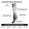 DRTGEDS Hong Kong Compression Socks For Women&Men 20-30mmhg Best For Circulation,Pregnancy,Nurse,Running,Travel view 4