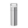 1Pcs 304 Stainless Steel Waterproof Mini Sealed Can Pill Portable Container Sealed Can Small Tool Parts Storage Bottle view 1