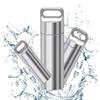 1Pcs 304 Stainless Steel Waterproof Mini Sealed Can Pill Portable Container Sealed Can Small Tool Parts Storage Bottle view 4