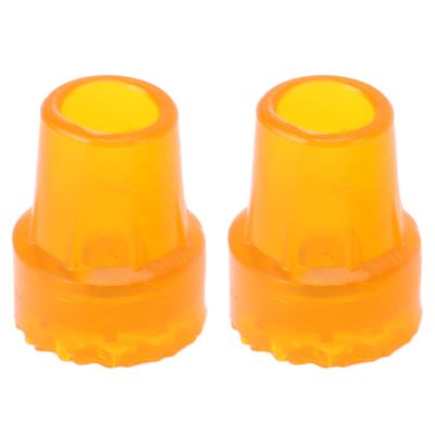 2Pcs Cane Tips, Replacement Cane Tip Walking Crutch Tips Rubber Walking Tips Crutch Cane Rubber Tips for Walking Sticks Crutches Walkers